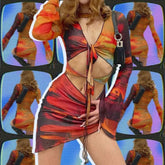 Tropicana Siren Skirt Coord