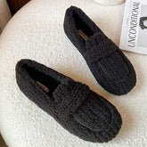 Cute Winter Warm & Soft Plush Fur Loafers Shoes