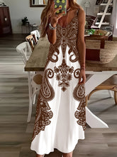 Floral Print Halter Dress