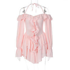 The Juliette Ruffle Mini Dress