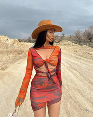 Tropicana Siren Skirt Coord