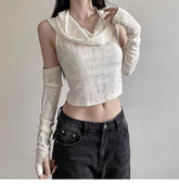 Stealth Raider Corset with Hood