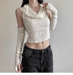 Stealth Raider Corset with Hood