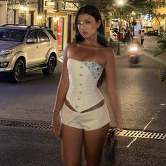 Slim Fit Backless Tank Top