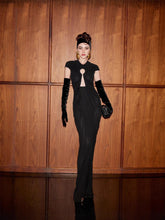 Evening dress red carpet personality dress