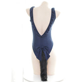 Lolita one-piece Swimsuit + Tail