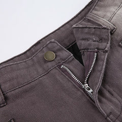 Ruffle Short Mini Denim Tassel High Waist Preppy Denim Skirt