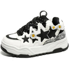 Star Rise Flowers Sneakers
