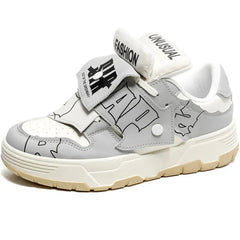 Color Surge Non-Slip Skate Sneakers