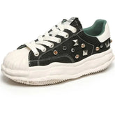 Rhinestone Luxe Radiance Shell Sneakers