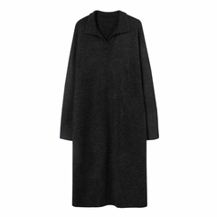 Casual V Neck Knit Long Fall Sweater Dresses Long Sleeve Pullover Jumper Sweaters