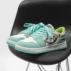 Yummy Joy Embroidery High-Top Sneakers