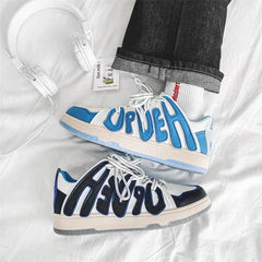 Lettered Style Sneakers