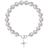 Soft Girl Aesthetic Alt Cross Pearl Necklace