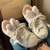 Cute Bunny Rabbit Ear Sneakers Shoes