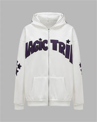 Magic Trip Star Print Hoodie