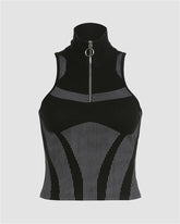 Ecktois Racer High Neck Top