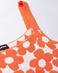 Retro Floralia Print Dress