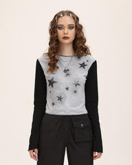 Phial Starry Spray Graphic Top