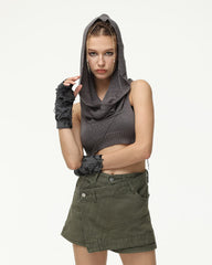 Deserted Wanderer Knit Hoodie