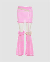 Blessed Thunder Knitted Mini Skirt with Trousers
