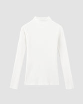 Basic High Neck Knit Top