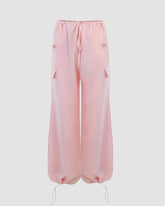 Rose Bloom Cargo Pants