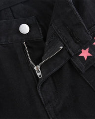 Dimwater Star Flared Cargo Pants