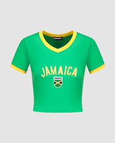 Jamaica Raglan Sports Top