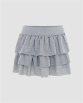 Brigough Ballet Mini Ruffle Skirt