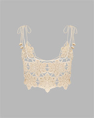 Eckleche Lace Crop Top