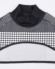 AOMA Racer Baddie Top with Bolero