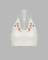 Waytois Floral Knitted Top