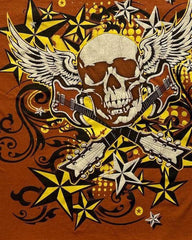 Skull Grunge Aesthetic Short Sleeve T-shirt