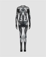 Cosplay Spider Girl Bodysuit