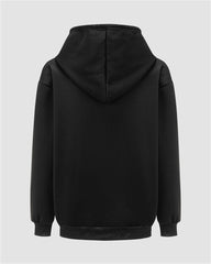 Halloween Skeleton Handprint Retro Hoodie