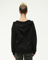 Bunny Love Graphic Zip Hoodie