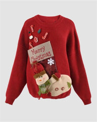 Christmas Hanging Doll Sweater