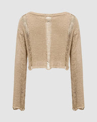 Carter Blanche Distressed Sweater