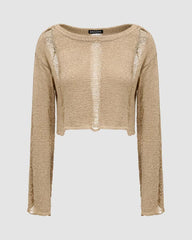 Carter Blanche Distressed Sweater