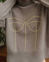 Hot Princess Pearl Pullover Sweater