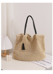 Nomadic Soul Boho Straw Bag