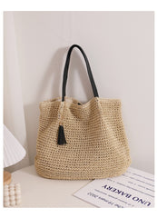 Nomadic Soul Boho Straw Bag