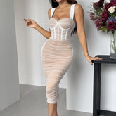 French Sling Prom Dress