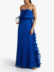 Wrap-Around Full-Skirted Dress