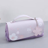 Sakura PU Leather Pencil Case