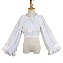 Lolita Sweet Chiffon with Ruffle Shirt
