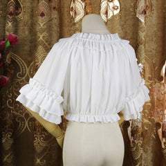 Lolita Sweet Chiffon with Ruffle Shirt