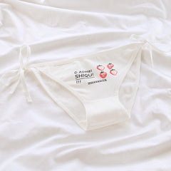 Lolita Pink Strawberry Panties