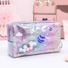 Kawayii Glitter Pencil Case Box Stationery